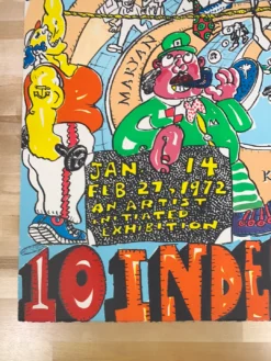 The Guggenheim - 1972 Red Grooms Art Print Poster Original Vintage -Art Poster Store image b2ecf415 8c01 4a6f bb18 f1a10986d663