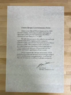 Canon Olympic Commemorative Series 1984 - Poster 1904 St. Louis, MO -Art Poster Store image ba02f106 765b 4a9f b4bd 5bda20723171