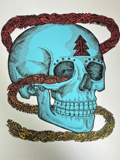 In The Pines - Danny Sobor Poster Detroit Street Artist Art Print