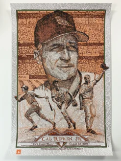Cal Ripken - 2015 David Welker Poster FugScreens Studios Variant -Art Poster Store image c754c30c 601b 49d0 83ec 2b837f27f42d
