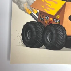 Boxo III (Monster Truck) - 2022 Mike Mitchell Poster Art Print -Art Poster Store image c7801eed fddd 4c1e 980b dde0ab67a9ab