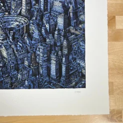 The City Was The Song - 2022 David Welker Poster, Art Print (Giclee) -Art Poster Store image c9b560dd b79a 4621 aed2 82f357566478