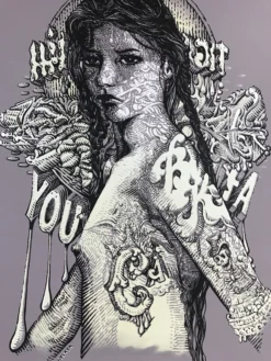 Cali Girl - 2016 David Welker Poster, Art Print, Blink 182