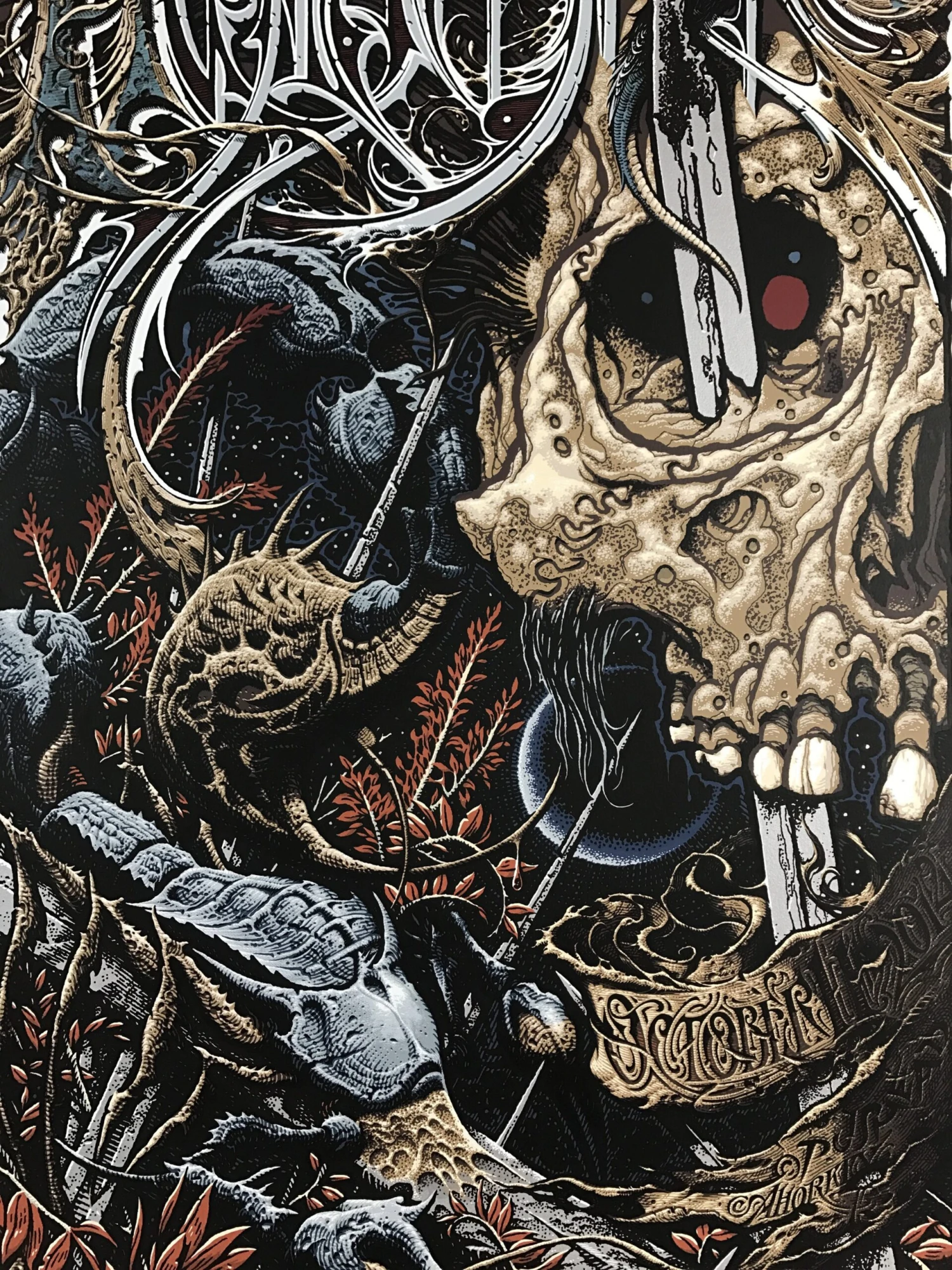 Hyperstoic - 2014 Aaron Horkey Poster VACVVM Pushead 1 Hyperstoic - 2014 Aaron Horkey Poster VACVVM Pushead