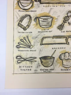 Essential Tools In Baking - 2012 Dan Grzeca Poster Art Print -Art Poster Store image cda15ed2 cc02 43fe 972c efb27a65ae81 scaled