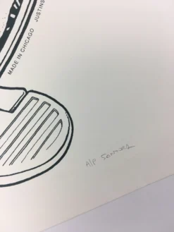 Reclaim, Erode - 2015 Justin Santora Poster Art Print Line Variant -Art Poster Store image d042f883 b733 4e85 9191 5c1650d44221 scaled