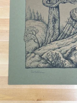 Witness Tree - 2022 David Welker Poster, Art Print (OLIVE) -Art Poster Store image d053b422 64e9 4398 8b90 dba8da667e5c