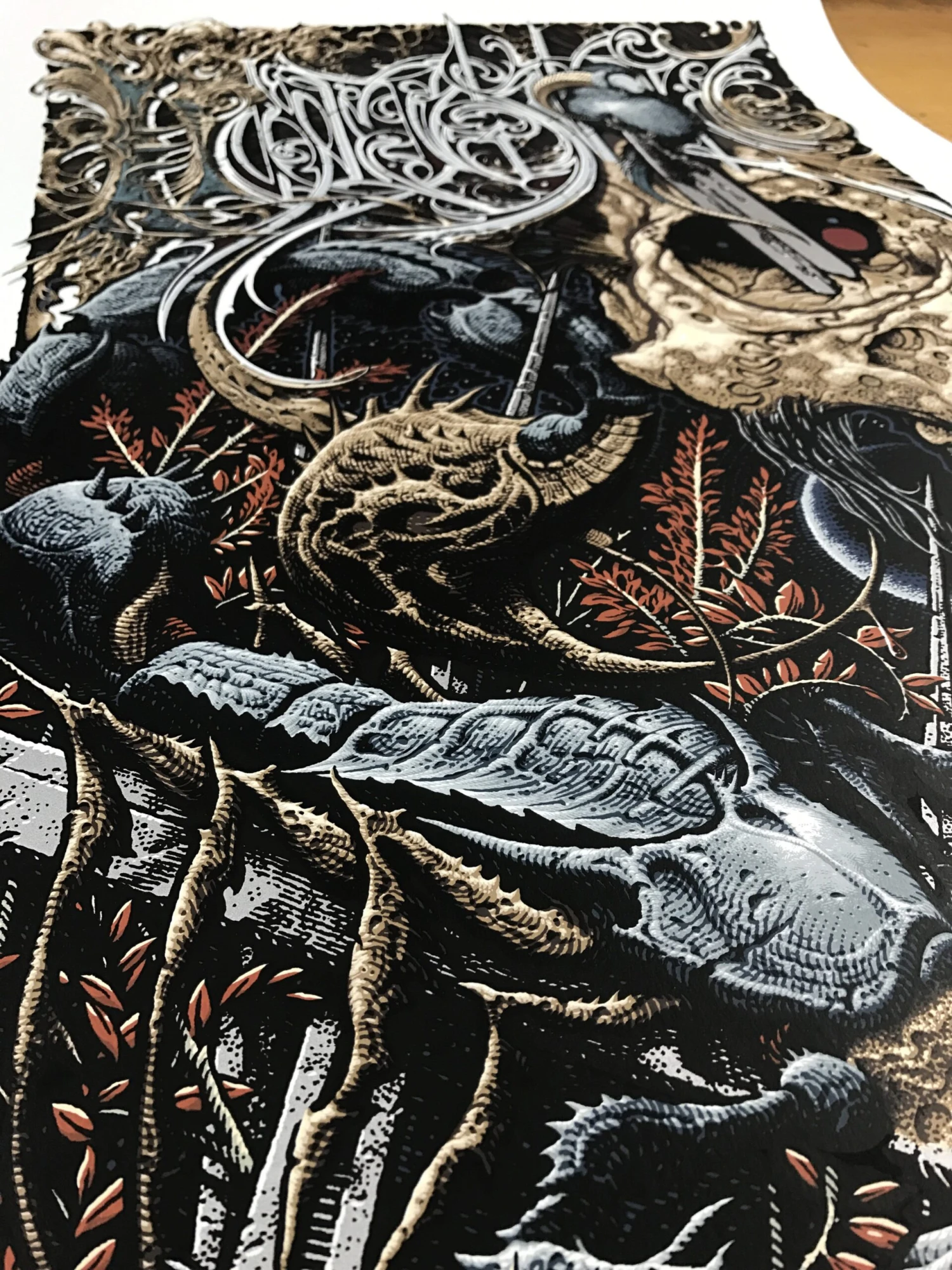 Hyperstoic - 2014 Aaron Horkey Poster VACVVM Pushead 7 Hyperstoic - 2014 Aaron Horkey Poster VACVVM Pushead - Image 7