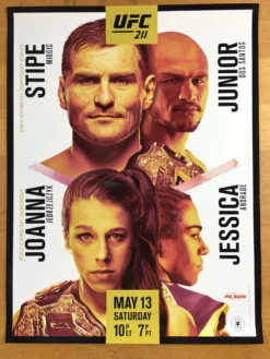 UFC 211 - 2017 Poster- Miocic Vs Dos Santos -Art Poster Store image d7261819 46bd 4178 bc8e 8ceef012607d scaled