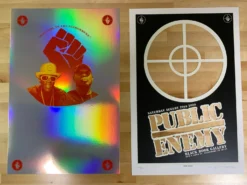Public Enemy Variant - 2020 Emek Poster Foil With Date The Terrordome GID, CO -Art Poster Store image d8327143 579d 41e2 8df7 6e8faddb6684 scaled
