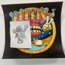 How You Feeling? - 2020 AJ Masthay Poster Art Print W/ Free Hugs -Art Poster Store image d865b75d 6aee 4336 843b b5fb2b9b9521