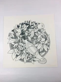 Reclaim, Erode - 2015 Justin Santora Poster Art Print Line Variant -Art Poster Store image db3f5e93 15bf 4929 a0a4 d4afe0984869 scaled