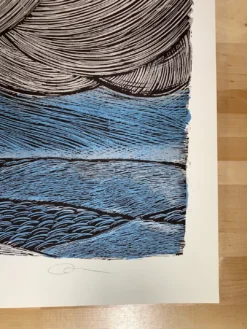 Ash - 2009 Dan Grzeca Poster Art Print Blue/Silver -Art Poster Store image db61b0f1 3755 4152 bf7a 4223d49599f2