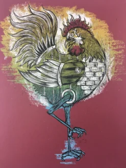Year Of The Rooster - 2008 Dan Grzeca Poster Art Print 17/50