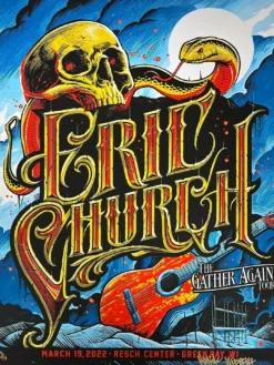 Eric Church - 2022 Maxx242 Poster Green Bay, WI 3/19