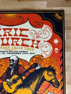 Eric Church - 2021 Status Serigraph Poster Knoxville, TN -Art Poster Store image debb5b57 412e 4c54 8743 05981ff01f5a