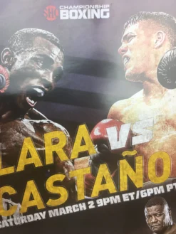 Boxing - 2019 Poster Lara Vs Castano -Art Poster Store image dedb8006 2006 4bf5 8df1 a9c133cee1ce scaled