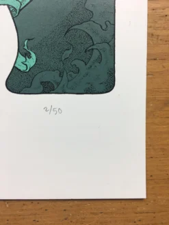 Pig Lady - 2008 John Dyer Baizley Poster Teal -Art Poster Store image df2bcfc2 b32f 4068 97d6 583a28d1135c scaled