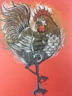 Year Of The Rooster - 2008 Dan Grzeca Poster Art Print 111/280