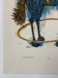 Tiny Cowboy - 2009 Dan Grzeca Poster Art Print BLUE 21/200 -Art Poster Store image e53014f3 9f5a 4ae4 94fa b63f949589e5