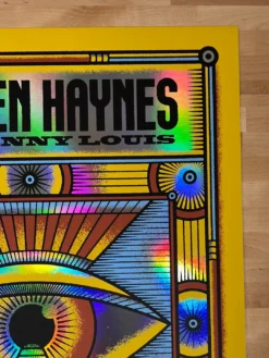 Warren Haynes - 2020 Mike Tallman Poster Morris, CT FOIL -Art Poster Store image e644f726 174f 4022 8df0 b89535414899