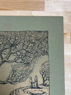 Witness Tree - 2022 David Welker Poster, Art Print (OLIVE) -Art Poster Store image e8d087f7 361e 4bb7 8a59 4a7ace061da5