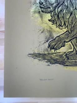 Serengeti Ghost - 2009 Dan Grzeca Poster Art Print Light Brown -Art Poster Store image e90d8456 d825 4042 b419 50109cb10c66