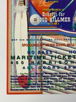 MHP 28 Willie Nelson - 1997 Poster Maritime Hall San Fran 1st -Art Poster Store image e9c033f4 7764 48c8 834a d919c36744af