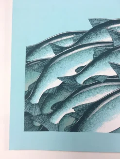 Salmon Run - 2015 Justin Santora Poster Art Print -Art Poster Store image ea801e8e 259e 497b 8955 7e9299d1a5be scaled