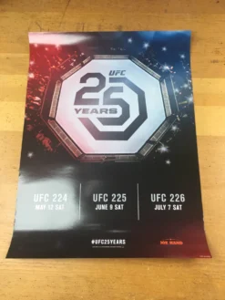 UFC 25 Years - 2018 Poster 224, 225, 226 -Art Poster Store image ec018f4b 0430 4035 879b 808e5dd637b0 scaled