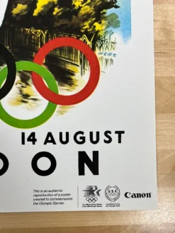 Canon Olympic Commemorative Series 1984 - Poster 1948 London 7 Canon Olympic Commemorative Series 1984 - Poster 1948 London -Art Poster Store image ec82817d 680f 4ecb 8475 61e237e9039d