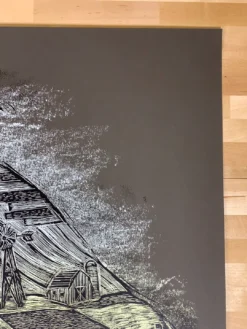 Rural Corvus - 2009 Dan Grzeca Poster Art Print Charcoal Grey -Art Poster Store image f051078f 793e 4892 905b b1a2273ddddf