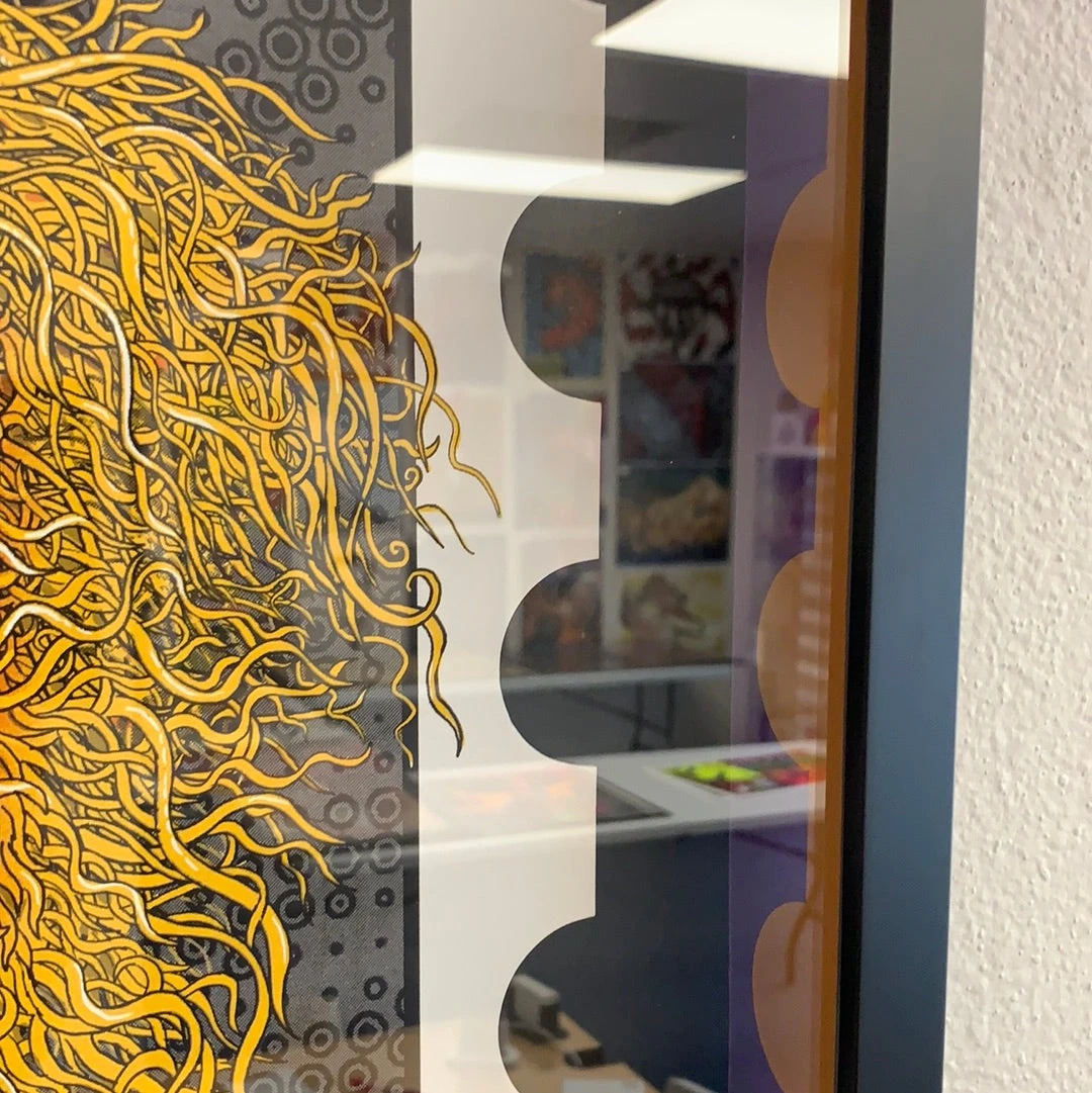 Primus - 2015 EMEK Poster Morrison, CO Red Rocks Custom FRAMED 8 Primus - 2015 EMEK Poster Morrison, CO Red Rocks Custom FRAMED - Image 8