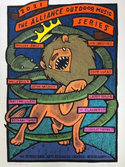 The Alliance Outdoor Music Series - 2021 Jay Ryan Poster Chicago, IL