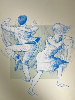 Walk The Moon Art - 2015 Justin Santora Poster