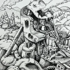 The Reactor Core - 2022 David Welker Poster, Art Print (1st)