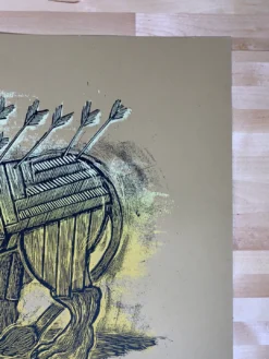 Serengeti Ghost - 2009 Dan Grzeca Poster Art Print Light Brown -Art Poster Store image fd437be9 b618 403b 8156 f7a8afc75ddf