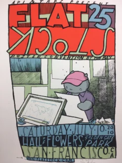 Flatstock 25 - 2010 Jay Ryan Poster San Francisco, CA Golden Gate Park
