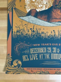 Willie Nelson - 2017 Status Serigraph Poster Austin, TX -Art Poster Store image fea6300d a814 47f8 87e6 13f762dd722e