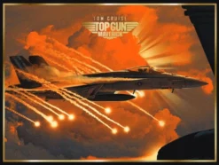 Top Gun Maverick - 2022 Juan Ramos Poster AMC Limited Ed FOIL